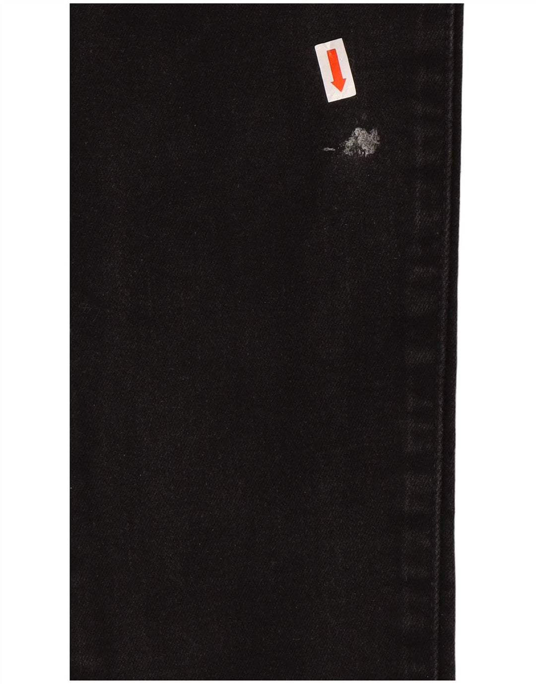 LEVI'S Mens Skinny Tapered Jeans W32 L32 Black Cotton