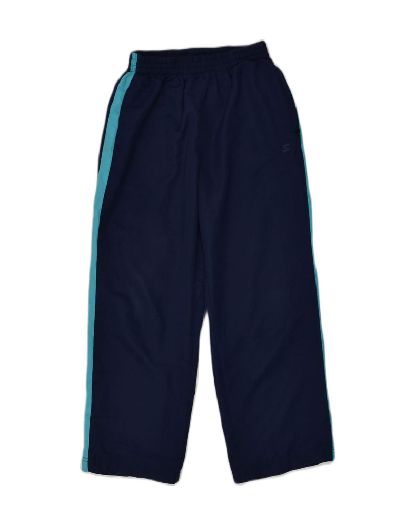 STARTER Boys Tracksuit Trousers 10-11 Years Large Navy Blue Polyester | Vintage Starter | Thrift | Second-Hand Starter | Used Clothing | Messina Hembry 