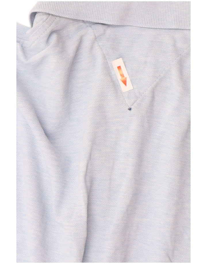 Tommy Hilfiger Mens Slim Fit Polo Shirt Medium Blue Cotton