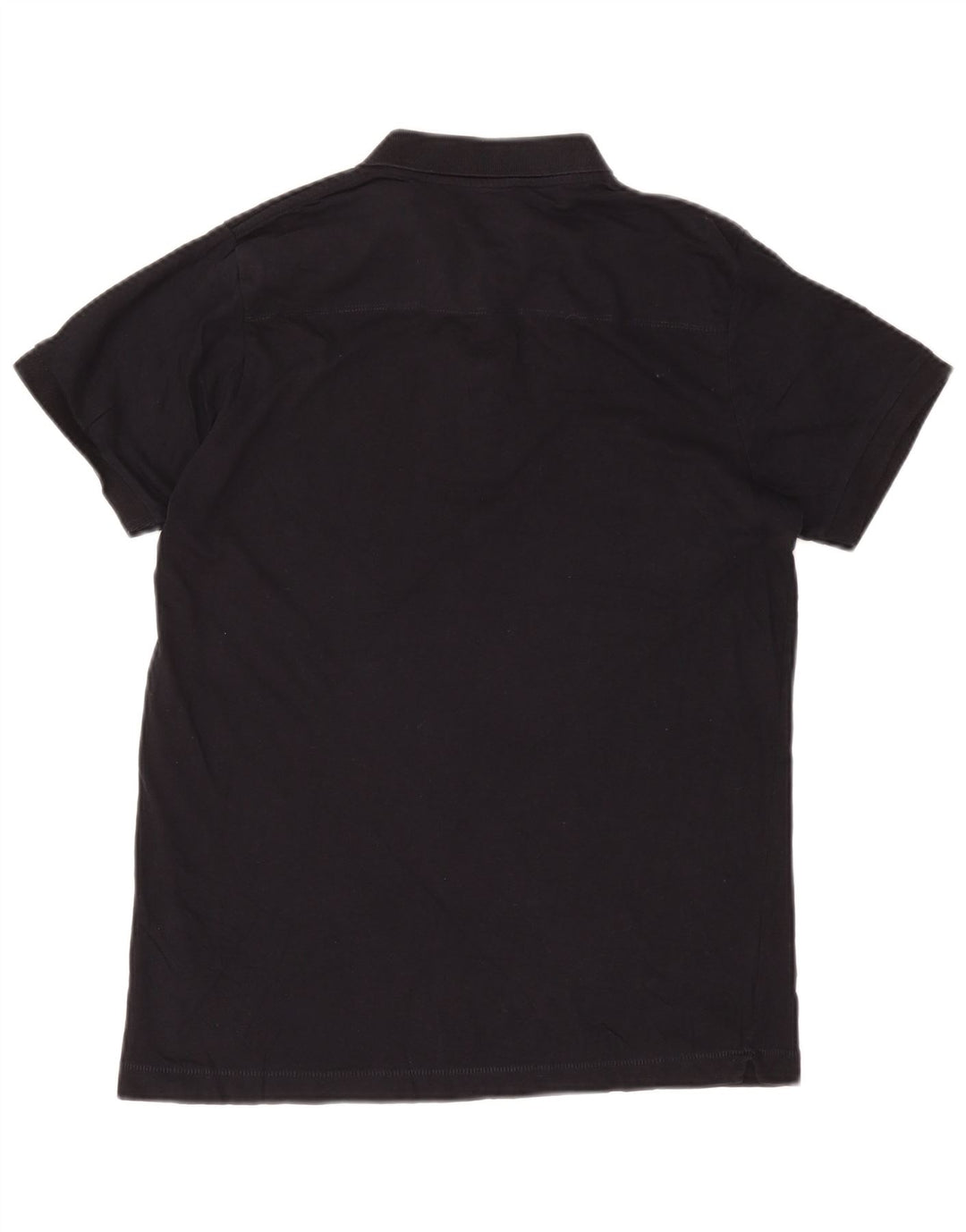 French Connection Mens Polo Shirt Large Navy Blue Cotton