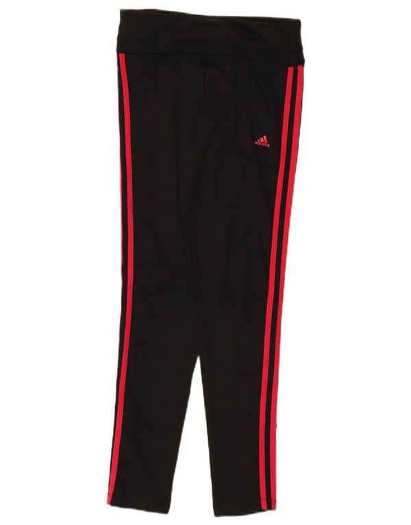 Adidas Womens Climalite Leggings UK 4/6 XS Black Polyester