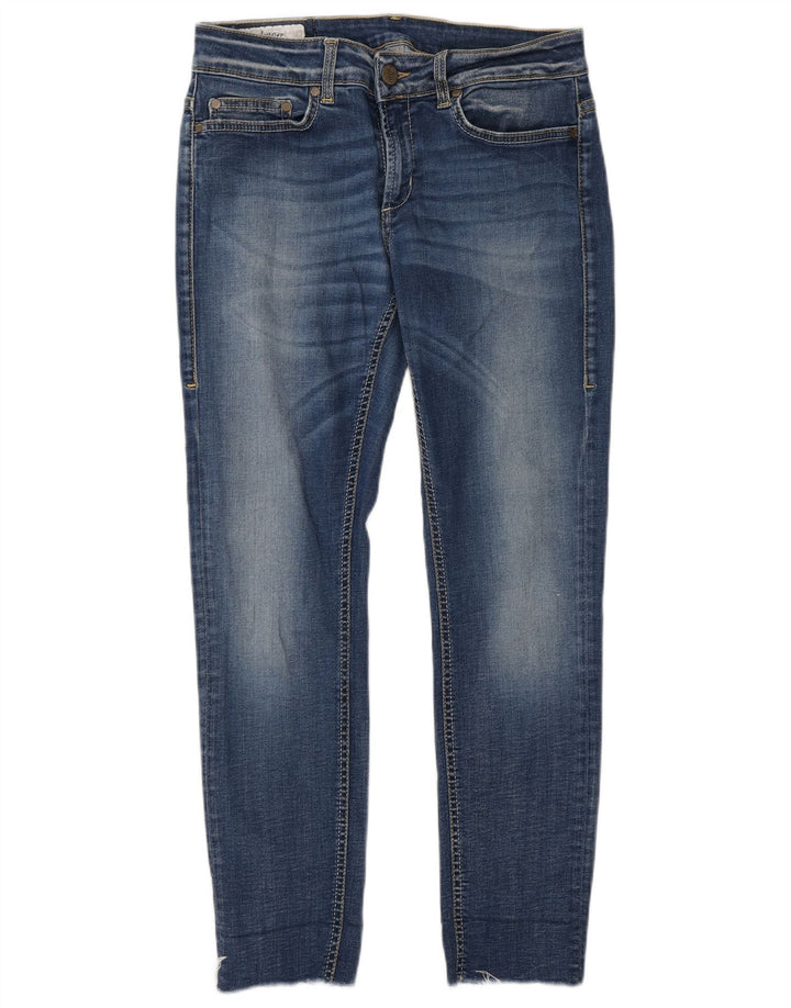 Dondup Womens Slim Jeans W29 L27 Blue Cotton