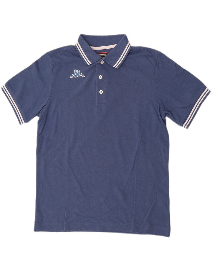 Kappa Mens Polo Shirt Small Blue Cotton