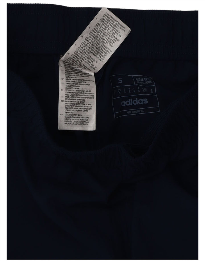 Adidas Womens Aeroready Tracksuit Trousers UK 10 Small Navy Blue