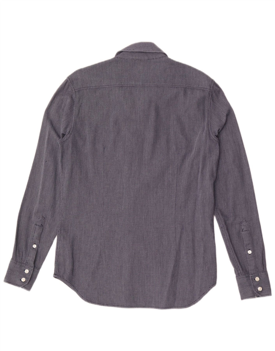 G-Star Mens Shirt Medium Navy Blue Geometric Cotton