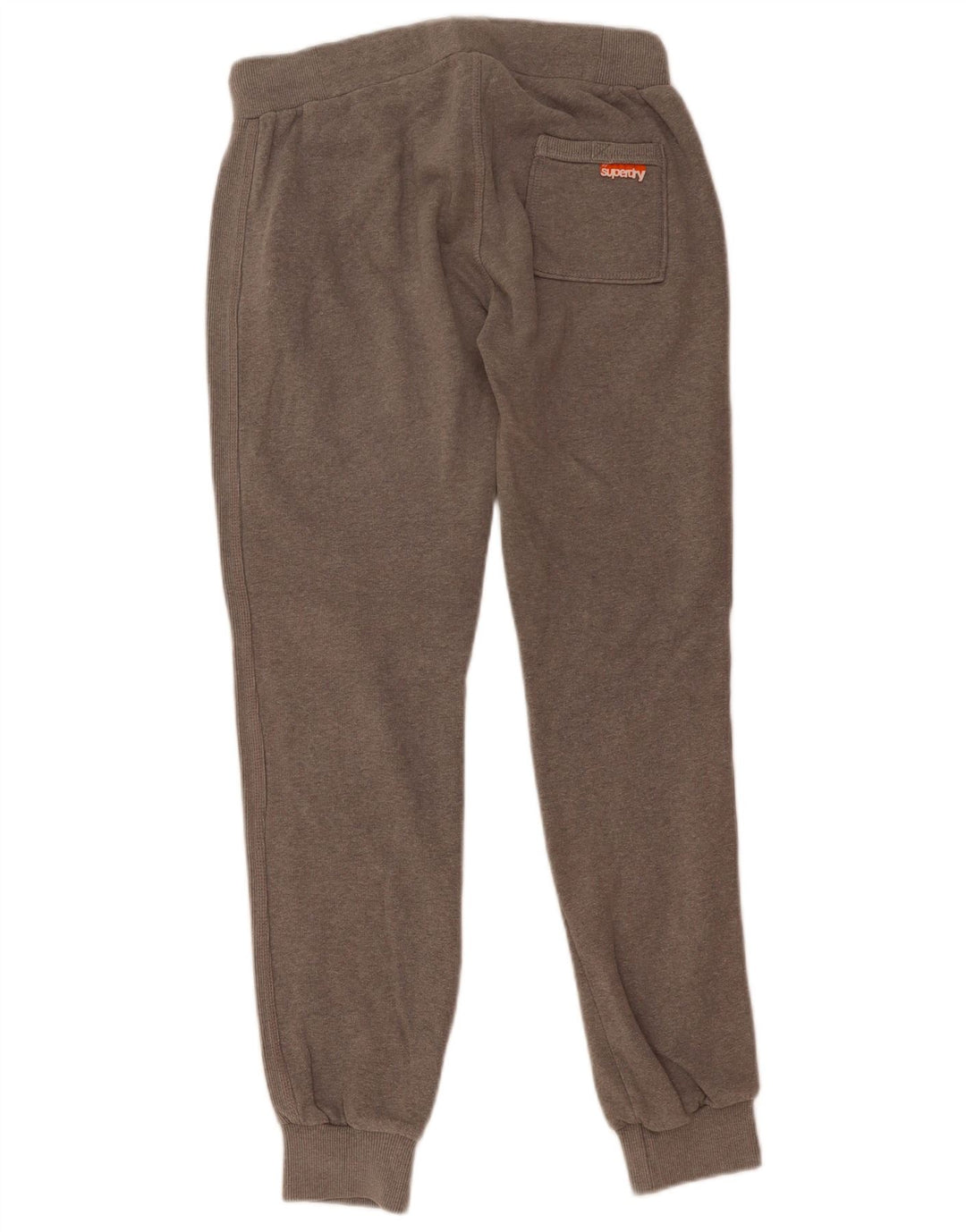 Superdry Womens Tracksuit Trousers Joggers UK 14 Medium Grey Flecked