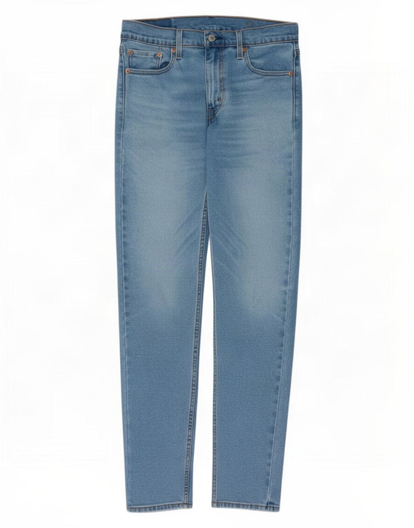 Levi's Mens 512 Slim Fit Tapered Jeans W30 L34 Blue Cotton