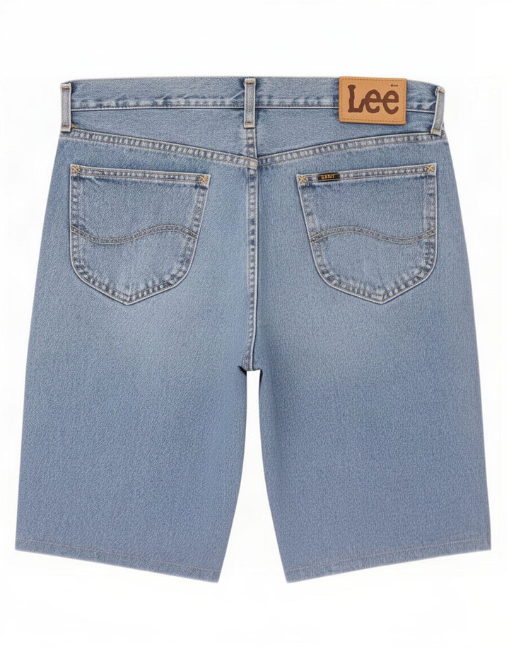 Lee Mens Brooklyn Denim Shorts Large W36 Blue Cotton