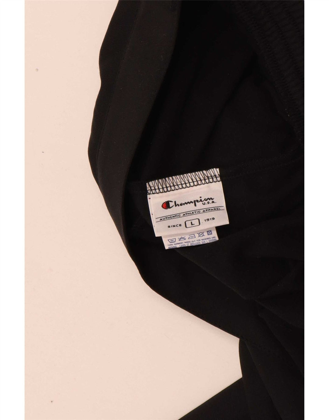 Champion Womens Tracksuit Trousers UK 14 Large Black Polyester