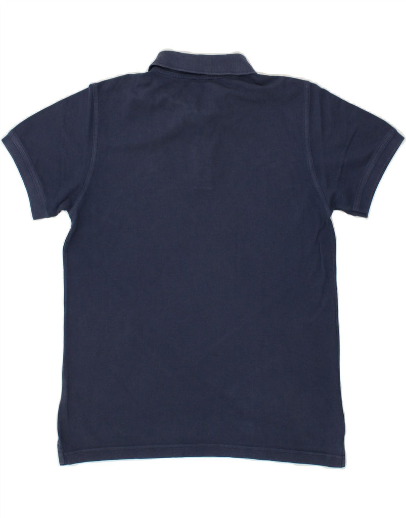 BENETTON Mens Polo Shirt Small Navy Blue | Vintage Benetton | Thrift | Second-Hand Benetton | Used Clothing | Messina Hembry 