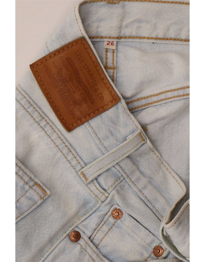 Levi's Womens Denim Skirt W26 Small Blue