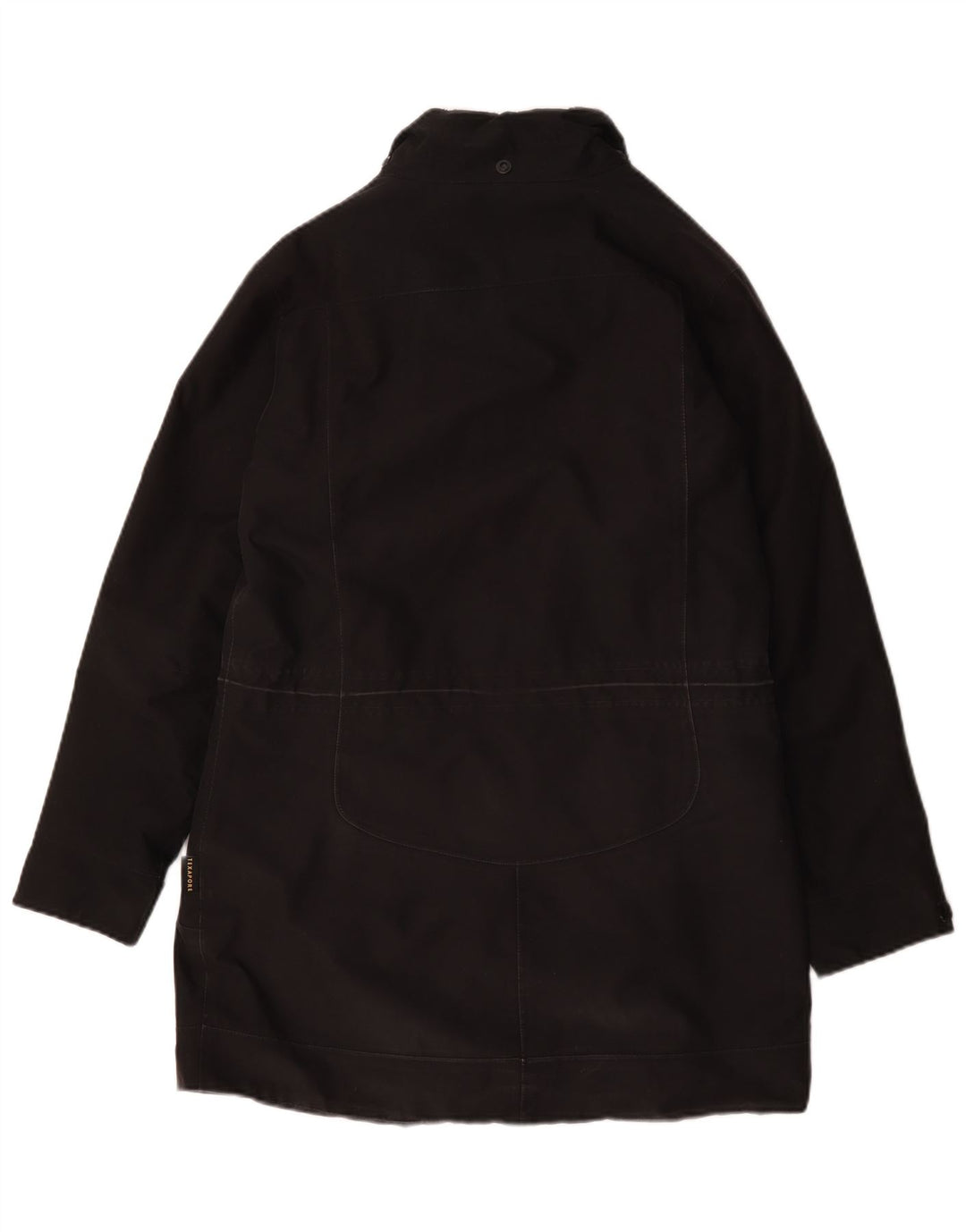 Jack Wolfskin Womens Windbreaker Coat UK 12/14 Medium Black Polyester