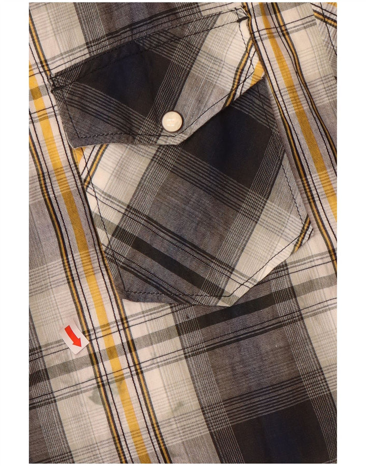 LEE Mens Regular Fit Flannel Shirt XL Multicoloured Check