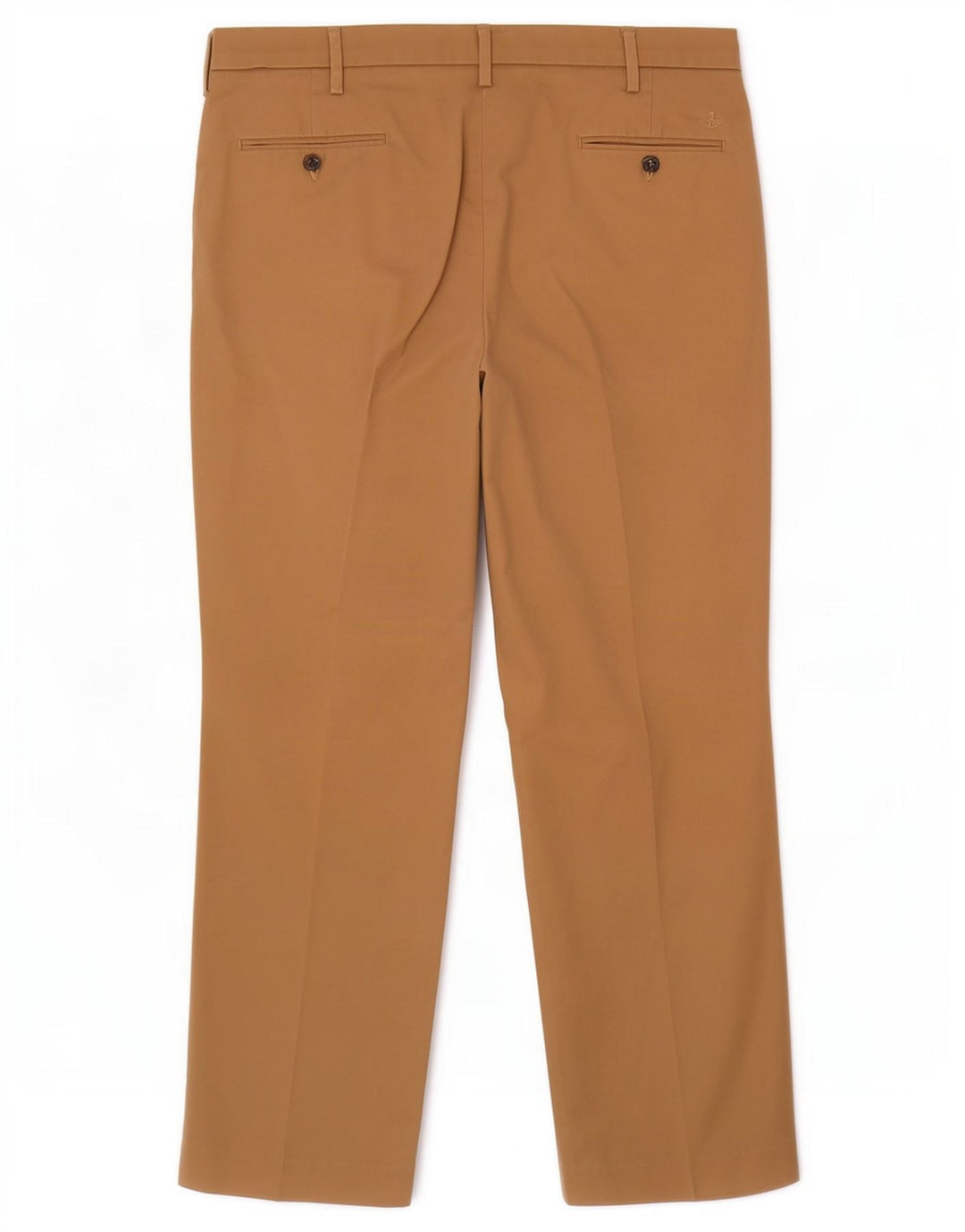 Dockers Mens Classic Fit Chino Trousers W42 L32 Beige Polyester