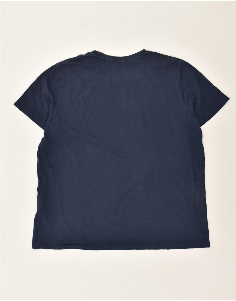 LEVI'S Mens Graphic T-Shirt Top 2XL Navy Blue | Vintage Levi's | Thrift | Second-Hand Levi's | Used Clothing | Messina Hembry 