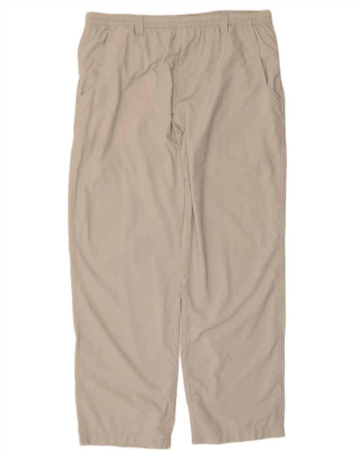 Columbia Mens Tracksuit Trousers Large  Grey Polyester
