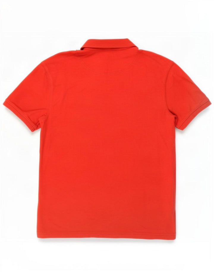 Reebok Mens Polo Shirt Large Red Cotton
