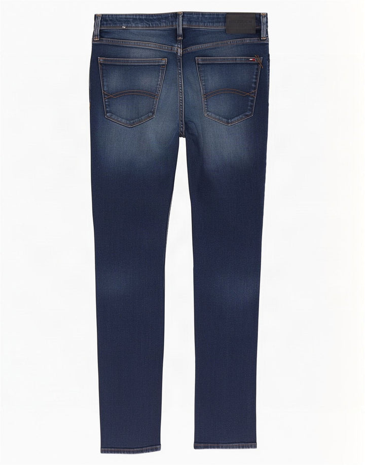 Tommy Hilfiger Womens Slim Jeans W34 L32 Blue Cotton