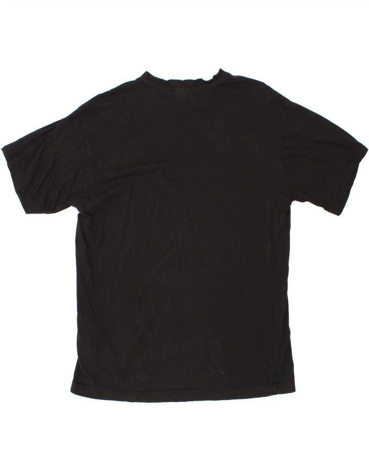 KAPPA Mens T-Shirt Top 2XL Black Cotton Vintage Kappa and Second-Hand Kappa from Messina Hembry 
