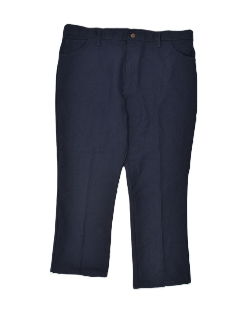 LEE Mens Casual Trousers W40 L26/28 Navy Blue Cotton | Vintage | Thrift | Second-Hand | Used Clothing | Messina Hembry 