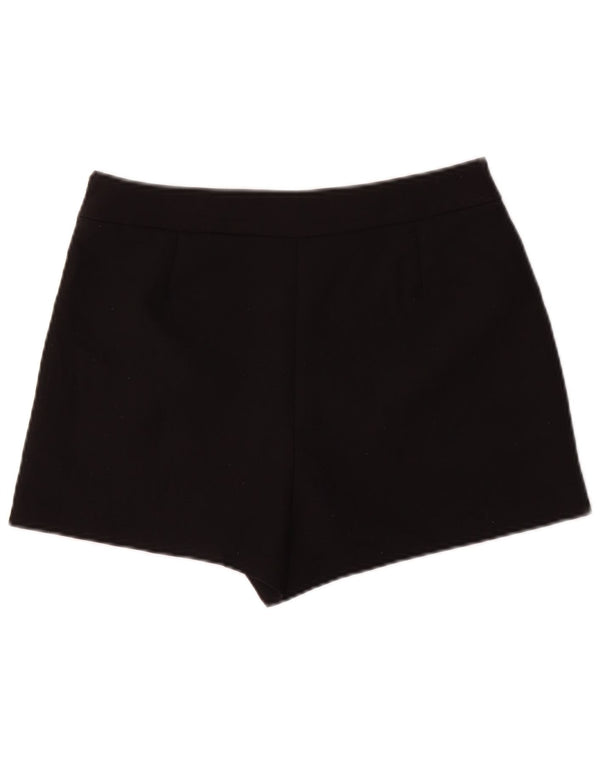 Zara Womens Casual Shorts Medium W28 Black Polyester