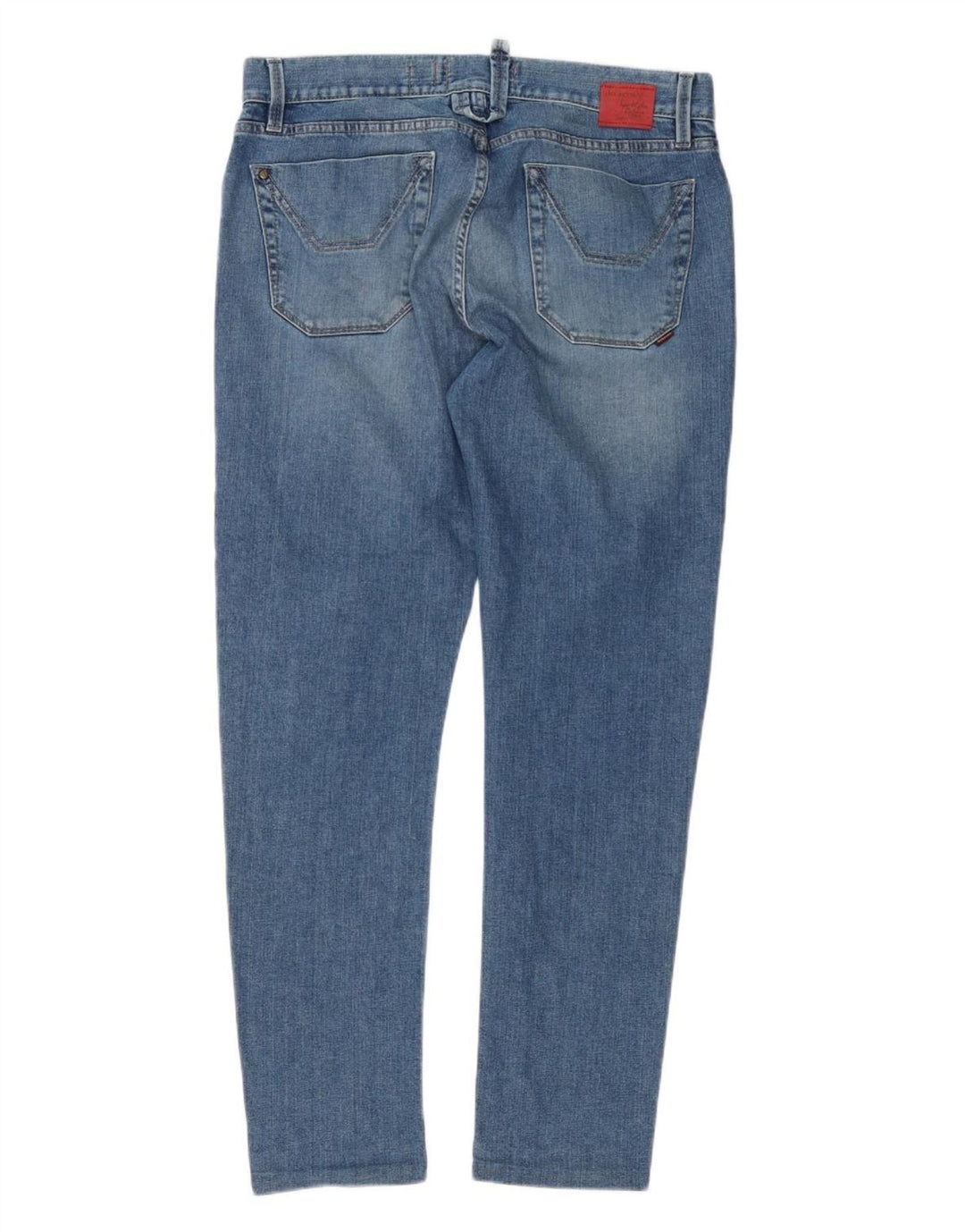 JECKERSON Mens Slim Jeans W34 L30 Blue Cotton