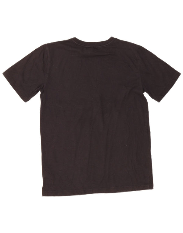 Hurley Boys Graphic T-Shirt Top 14-15 Years XL Black Cotton