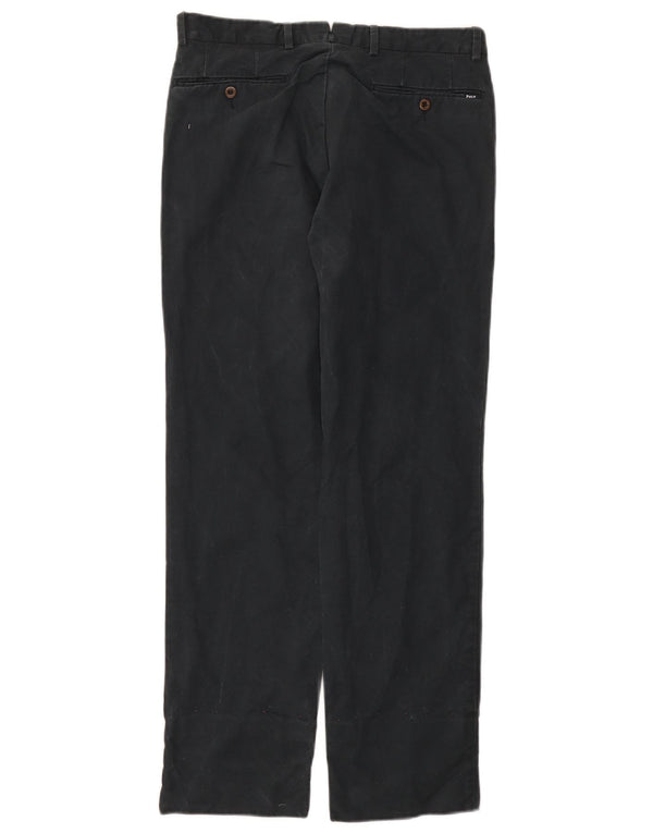 Polo Ralph Lauren Mens Straight Chino Trousers W30 L30 Navy Blue Cotton