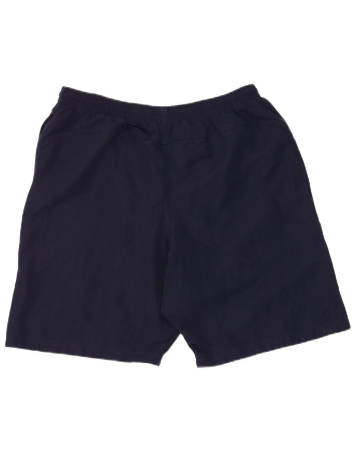 Umbro Mens Sport Shorts XL Navy Blue Polyester