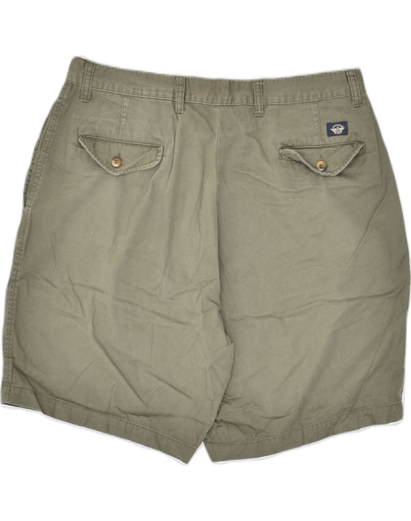 DOCKERS Mens Khakis Chino Shorts W38 XL Khaki Cotton | Vintage Dockers | Thrift | Second-Hand Dockers | Used Clothing | Messina Hembry 