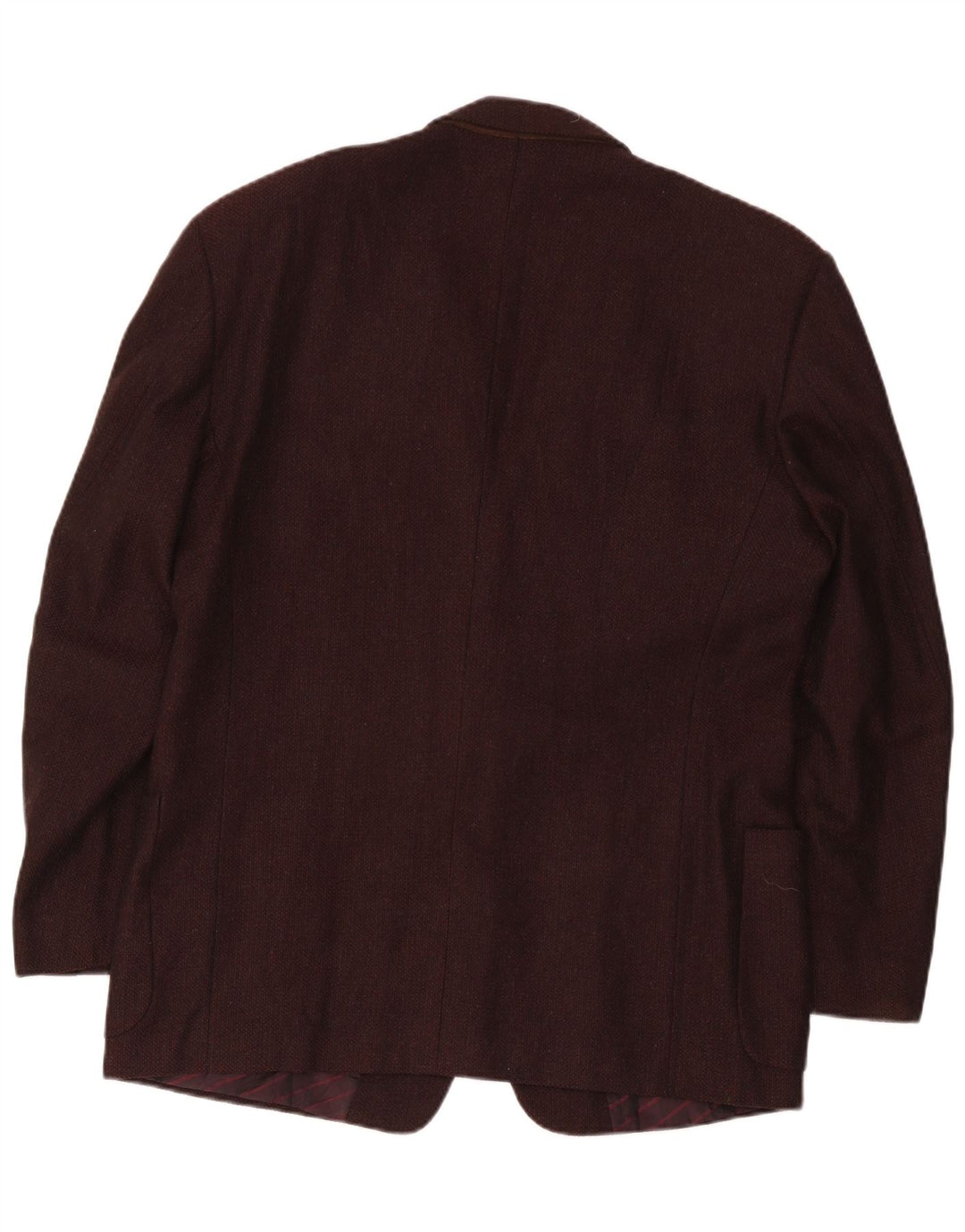Cerruti 1881 Mens 2 Button Blazer Jacket UK 40 Large Brown Lambswool