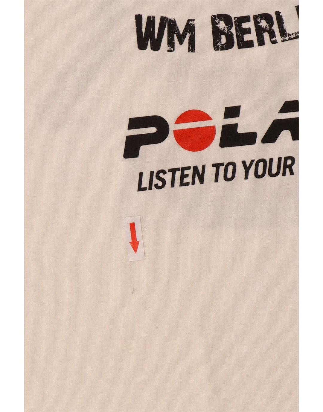 Puma Mens Graphic T-Shirt Top Large White Cotton