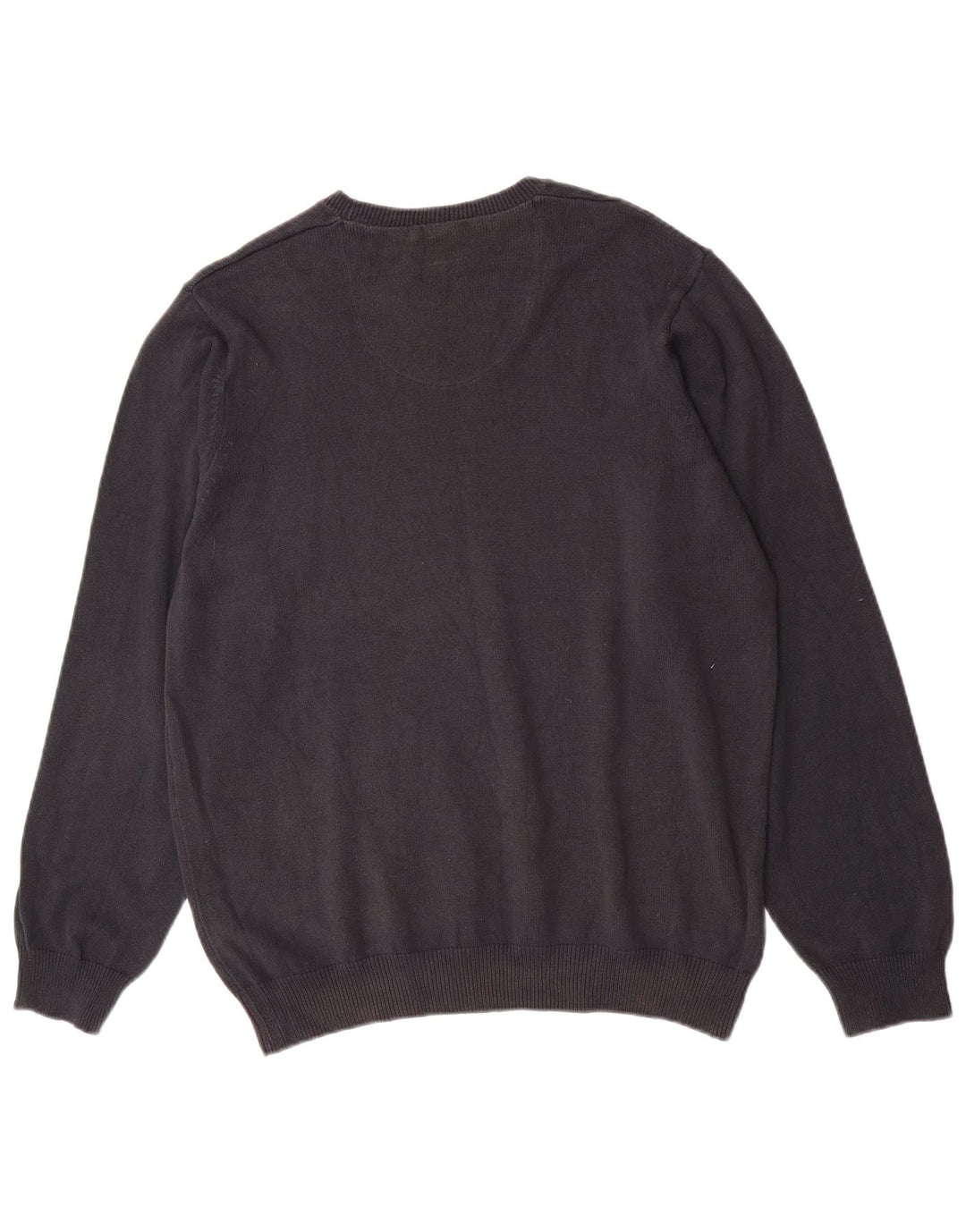 Marks & Spencer Mens Blue Harbour Crew Neck Jumper Sweater Large Navy Blue