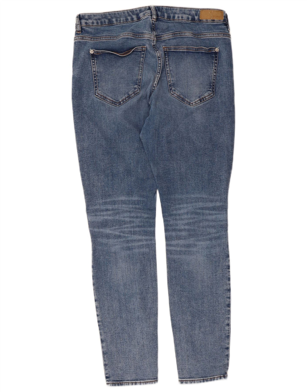 Esprit Womens Skinny Jeans W31 L30 Blue Cotton