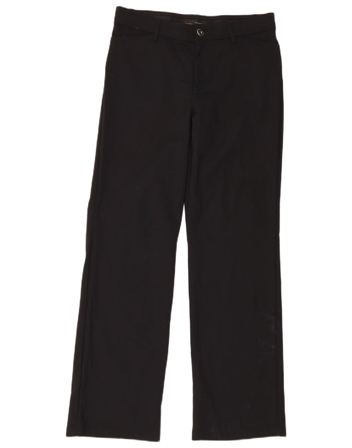 Lee Womens Mid Rise Regular Fit Casual Trousers W32 L32 Black