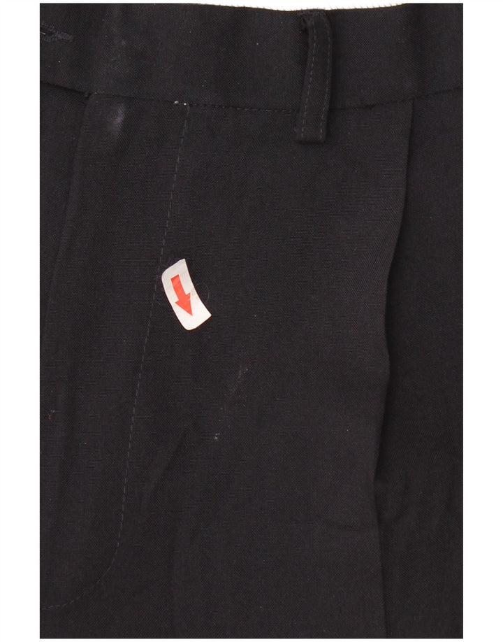 Marks & Spencer Mens Pegged Chino Trousers W36 L29 Navy Blue Classic