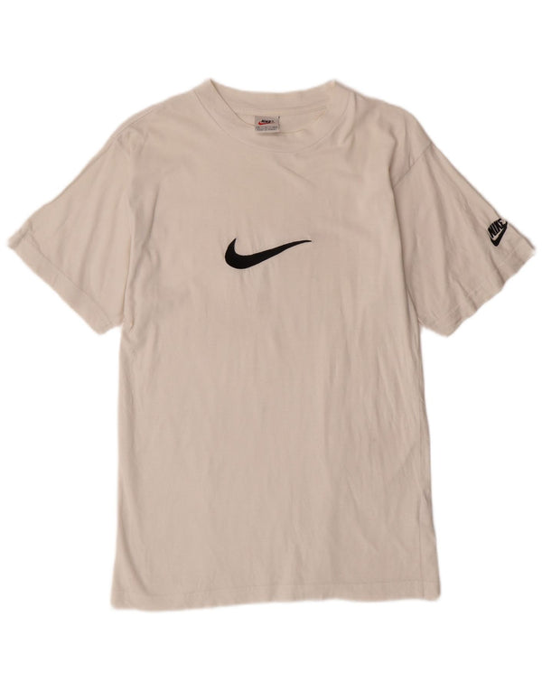 Nike Mens Graphic T-Shirt Top Small White Cotton