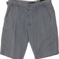 BLAUER Mens Chino Shorts W30 Medium Blue Cotton Vintage Blauer and Second-Hand Blauer from Messina Hembry 
