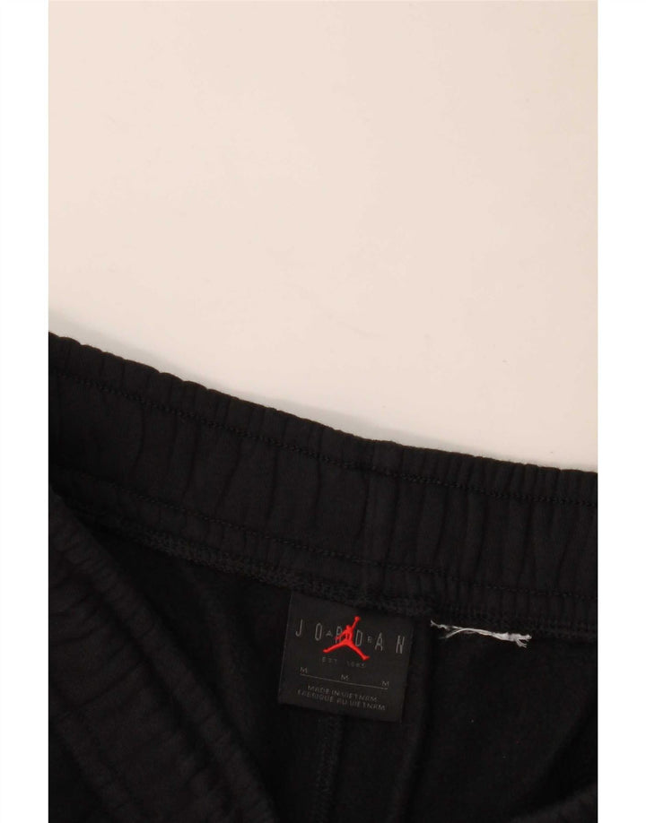Jordan Mens Graphic Tracksuit Trousers Joggers Medium Black