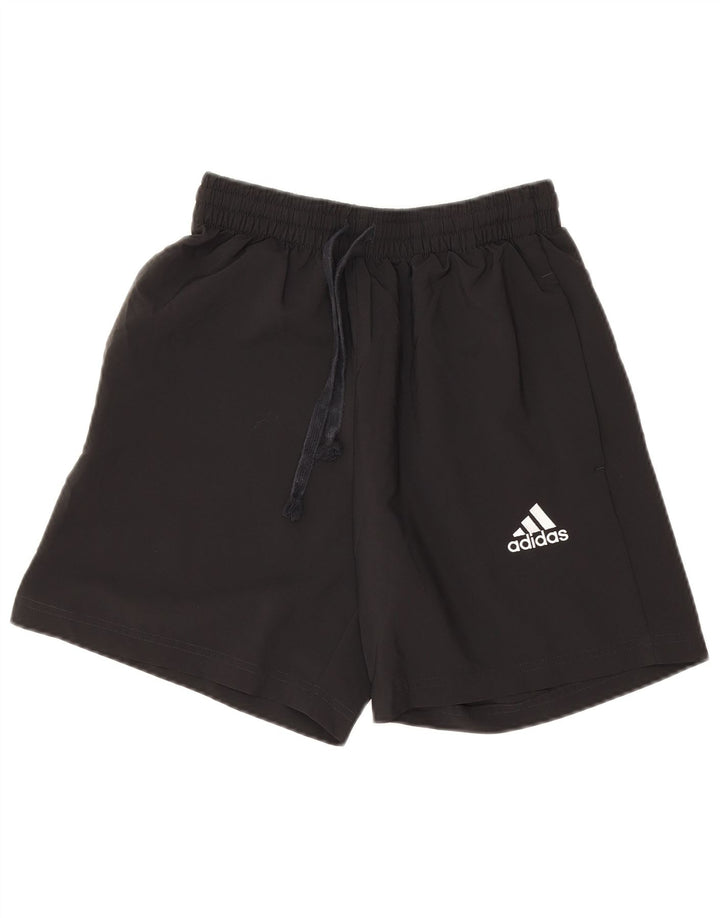Adidas Mens Primegreen Sport Shorts Small Black Polyester