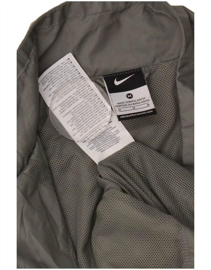 Nike Mens Tracksuit Top Jacket Medium Grey Polyester Sports