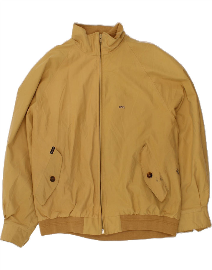 MCGREGOR Mens Bomber Jacket IT 56 3XL Brown Vintage McGregor and Second-Hand McGregor from Messina Hembry 