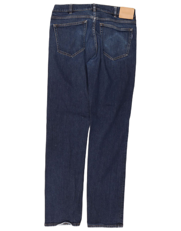 Gant Mens Slim Jeans W32 L34 Navy Blue