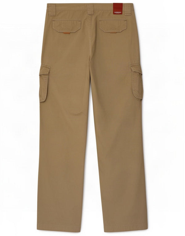 Carrera Boys Straight Cargo Trousers 13-14 Years W30 L31 Beige Cotton