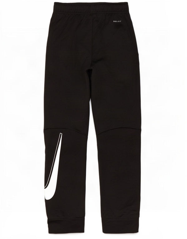 Nike Boys Dri Fit Tracksuit Trousers Joggers 12-13 Years Large Black