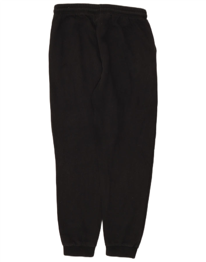 Fila Mens Tracksuit Trousers Joggers Large Black Cotton