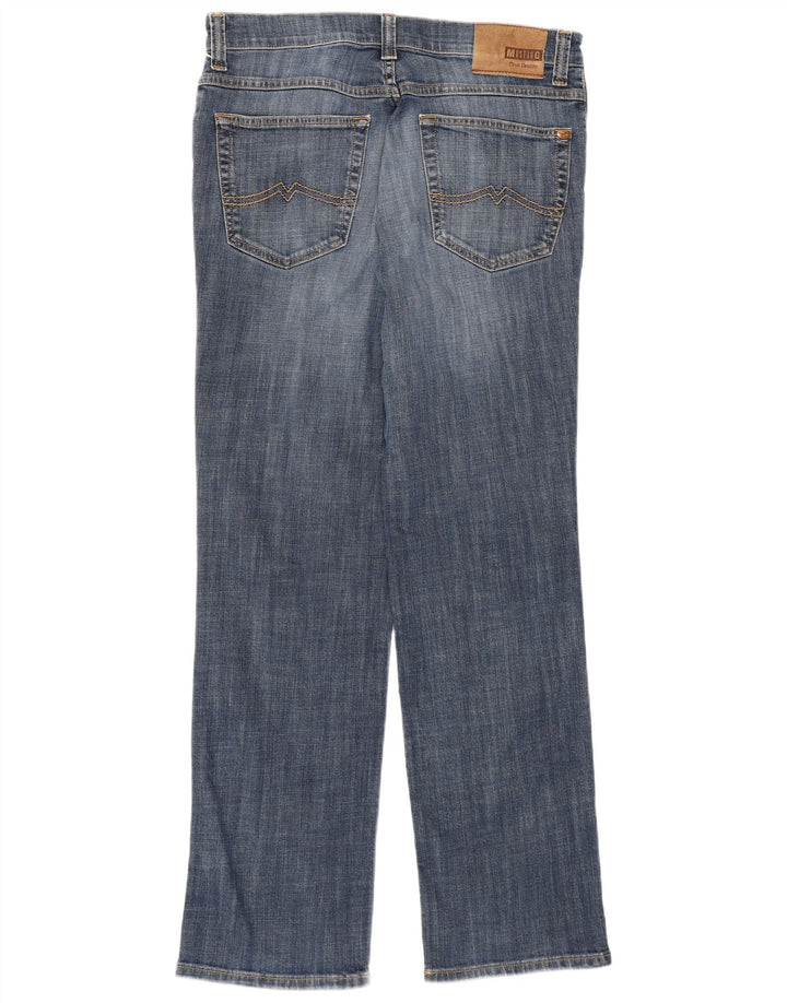 Mustang Mens Tramper Slim Fit Straight Jeans W34 L32 Blue