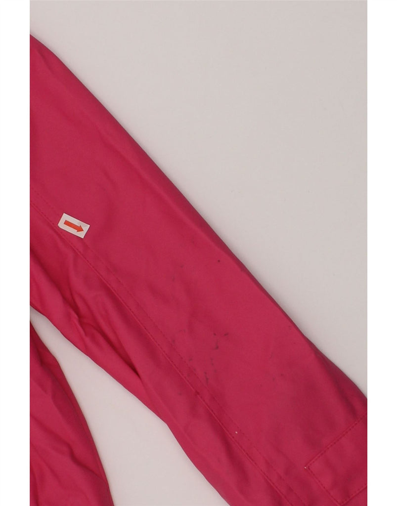 TOMMY HILFIGER Girls Hooded Utility Jacket 6-7 Years Small  Pink Polyester | Vintage Tommy Hilfiger | Thrift | Second-Hand Tommy Hilfiger | Used Clothing | Messina Hembry 