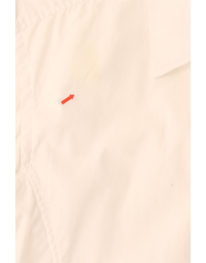 HUGO BOSS Mens Slim Fit Shirt Size 15 1/2 40 Medium White Cotton Vintage Hugo Boss and Second-Hand Hugo Boss from Messina Hembry 