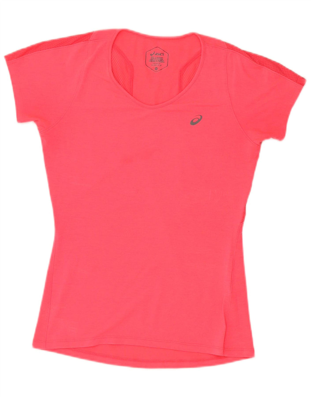 Asics Womens T-Shirt Top UK 6 XS Pink
